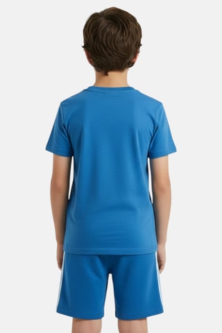 2 camisetas y short - Blanco y azul