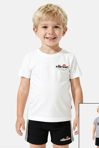 2 camisetas y short - Gris oscuro