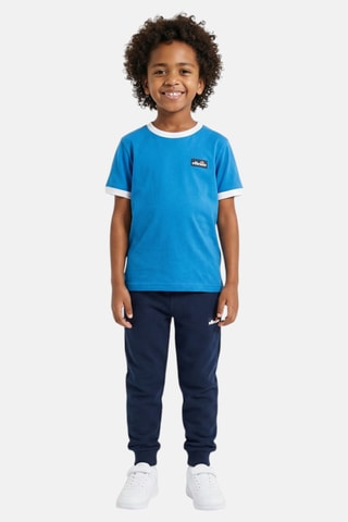 2 camisetas y pantalón de chándal - Blanco y azul