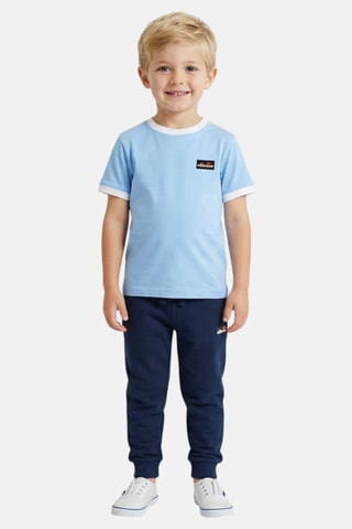 2 camisetas y pantalón de chándal - Blanco