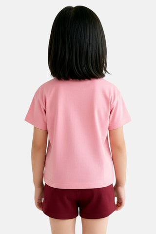 2 camisetas y short - Rosa claro