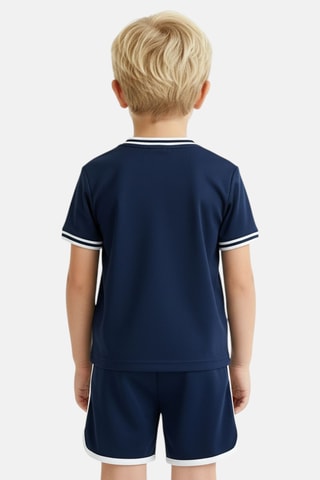Camiseta y short - Azul marino