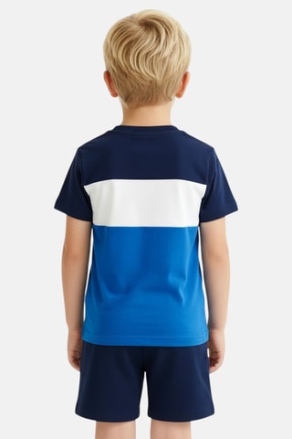 Camiseta y short - Azul marino