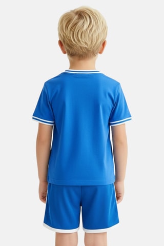 Camiseta y short - Azul