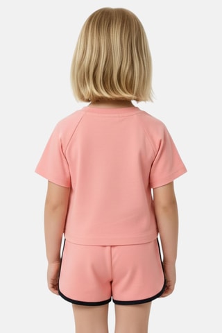 Camiseta y short - Rosa