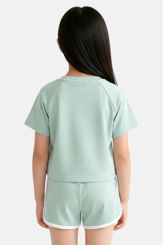 Camiseta y short - Verde