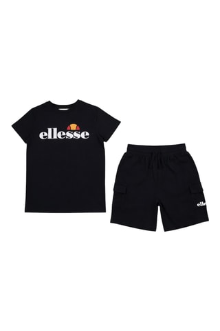 Camiseta y short - Negro