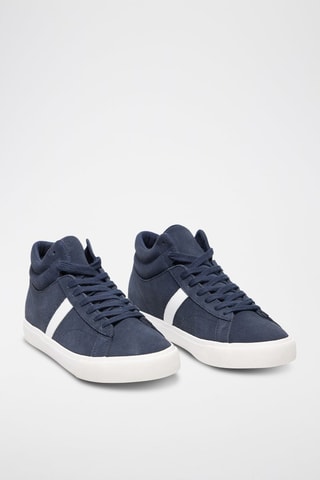 Baskets montantes - Bleu marine
