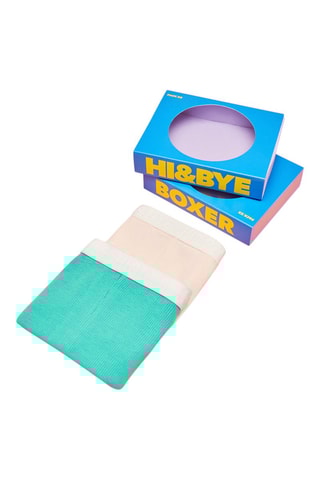 2 shortys - Rose et turquoise