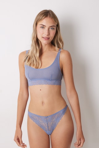 Soutien-gorge - Bleu cobalt