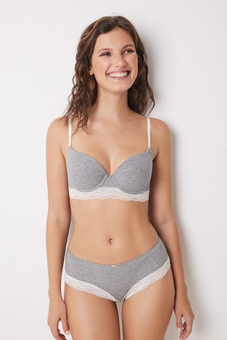 Soutien-gorge - Gris chiné