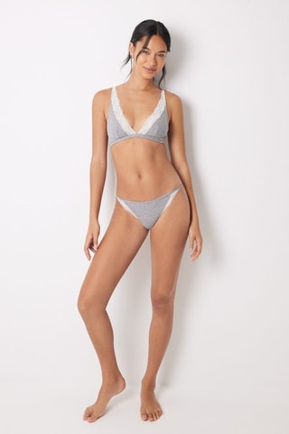 Soutien-gorge - Gris chiné