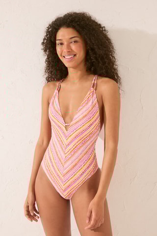 Maillot 1 pièce - Rose