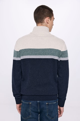 Pull - Bleu marine chiné