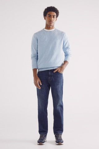 Jean straight - Bleu foncé