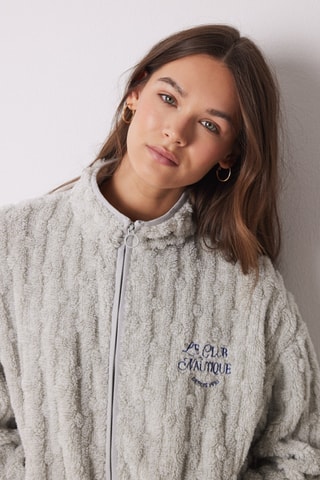 Veste de pyjama - Gris clair