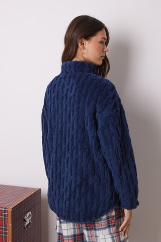 Veste de pyjama - Bleu marine