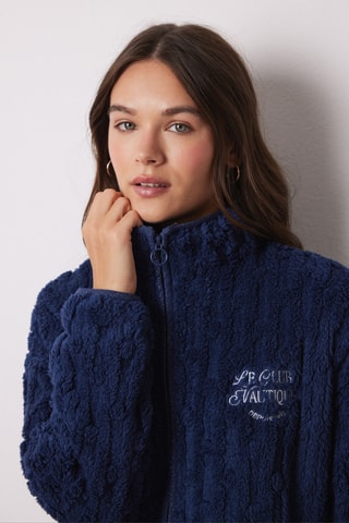 Veste de pyjama - Bleu marine