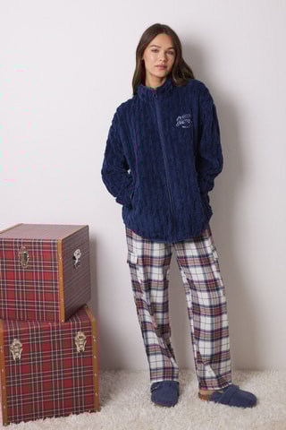 Veste de pyjama - Bleu marine