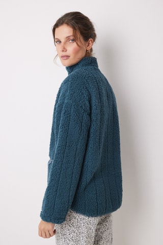 Veste de pyjama - Bleu canard