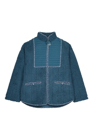 Veste de pyjama - Bleu canard