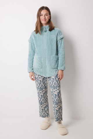 Veste de pyjama trompe-l’œil - Ciel