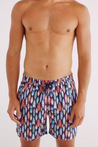 Short de bain - Bleu