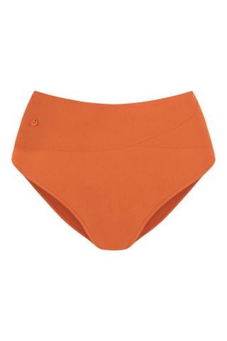 Bas de maillot taille haute - Orange