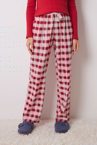 Pantalon de pyjama - Rouge et blanc