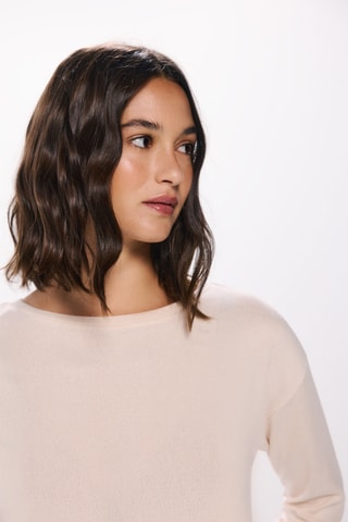 Top trompe-l’œil - Beige