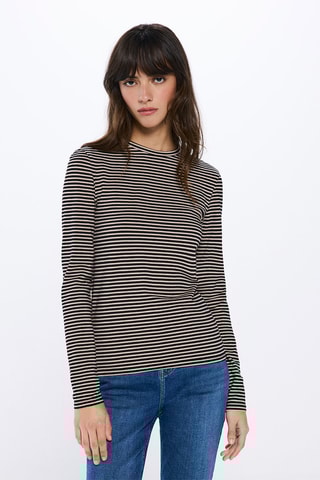 Top - Beige et camel