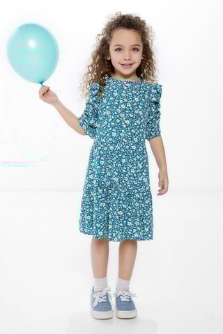 Robe - Bleu et blanc