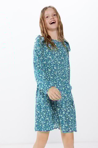 Robe - Bleu et blanc