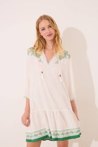 Robe droite - Blanc