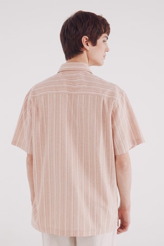 Chemise en lin - Orange