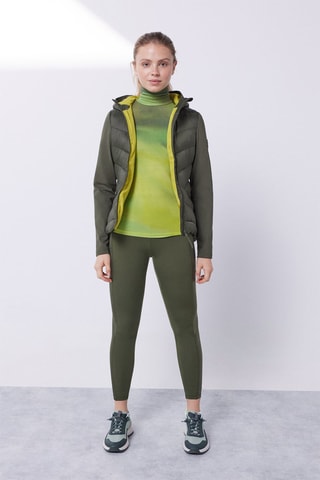 Doudoune à capuche - Vert