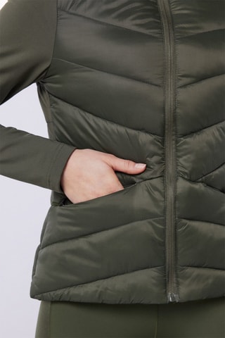 Doudoune à capuche - Vert