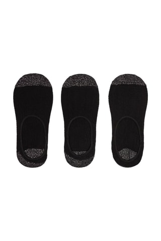 3 paires de socquettes - Noir