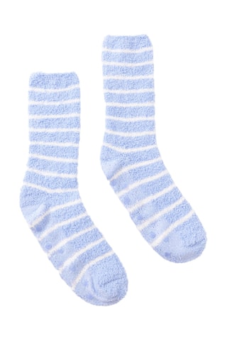 Chaussettes antidérapantes - Ciel et blanc