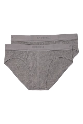 2 slips - Gris foncé