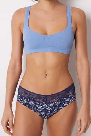 Culotte - Bleu cobalt