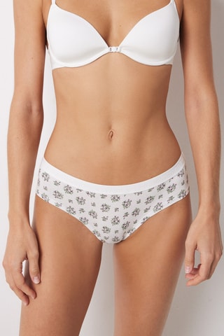 3 culottes - Vert d'eau et blanc