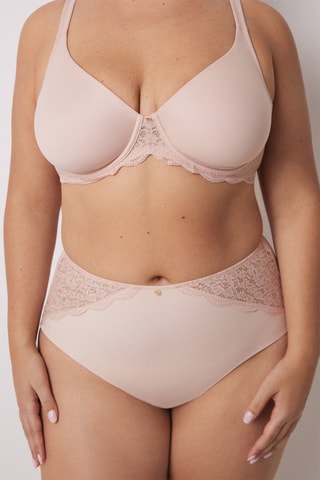 Culotte taille haute - Rose poudré