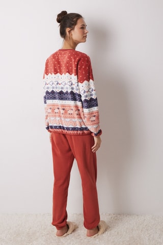 Pyjama Snoopy Snoopy et les Peanuts - Rouge brique