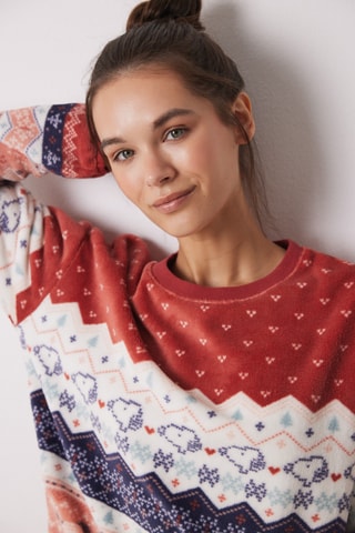 Pyjama Snoopy Snoopy et les Peanuts - Rouge brique