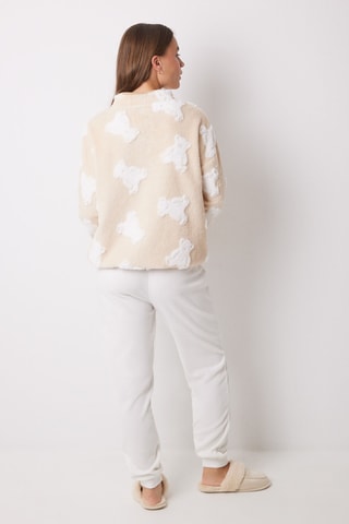 Pyjama - Marron clair et blanc