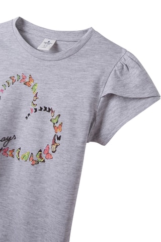 T-shirt - Gris clair chiné