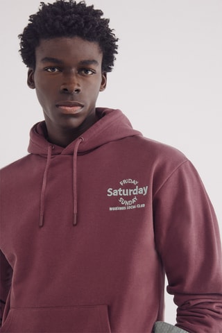 Sweat à capuche - Camel