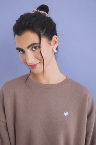 Sweat polaire - Taupe