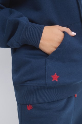 Sweat polaire - Bleu marine